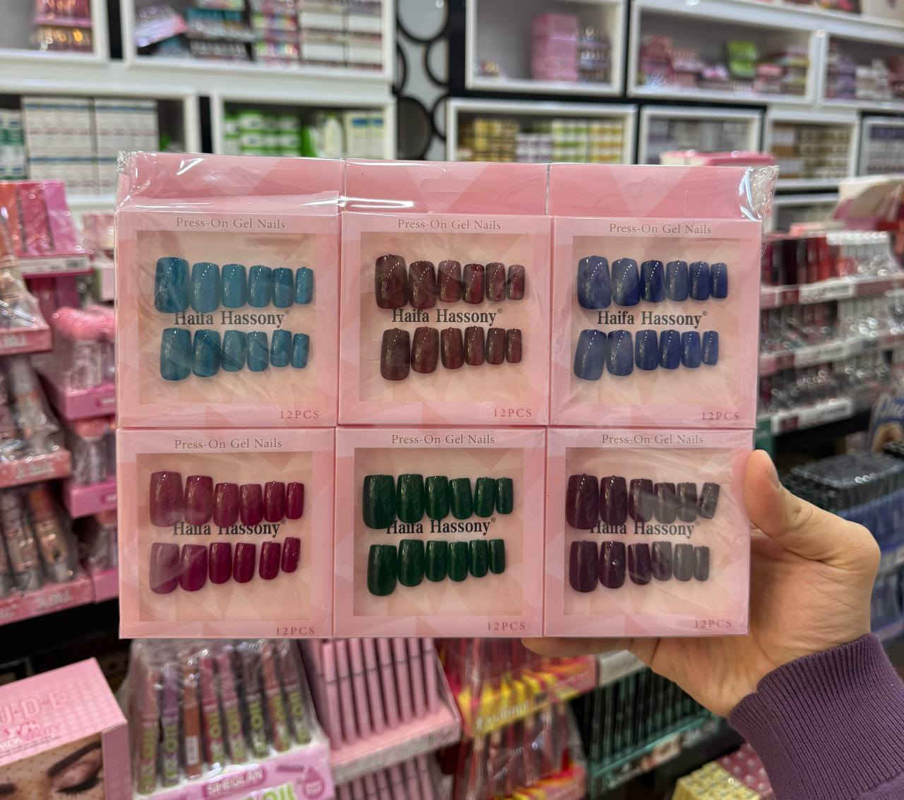 اظافر اكرلك هيفاء حسوني
جملة ٠٠٠٠٠ مفرد  سعر السيت ١٢ قطعه
فقط فقط  (((9000))) الف دينار
للحجز والاستفسار التواصل
***********
شارع حيفا مقابل جامعة الكرخ
