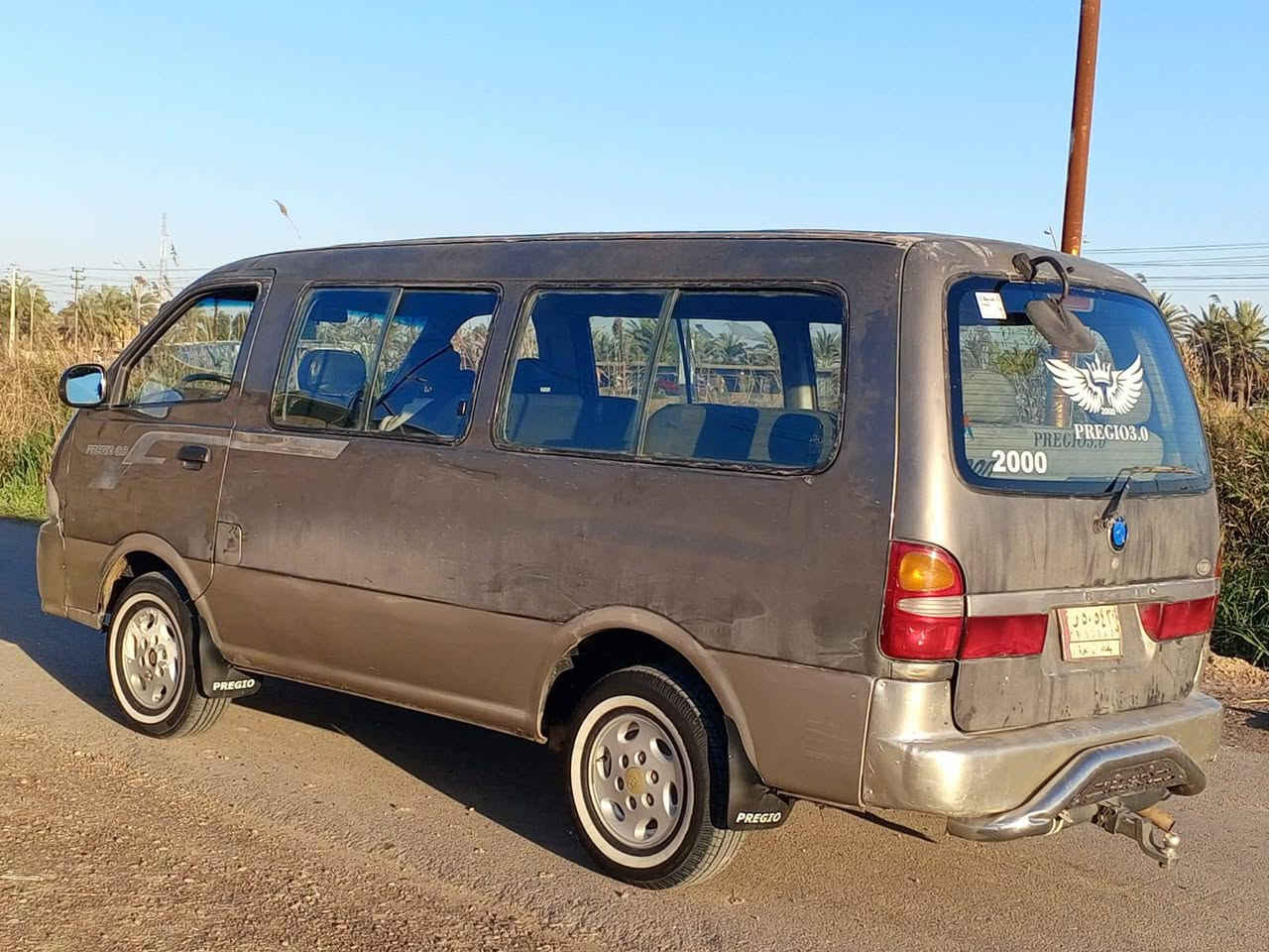 بريجو للبيع موديل 2000 سياحي رقم بغداد الماني محرك بي خيط بخار بدون تنقيص كير اكسل مكفول سياره خير من  الله السعر (٧٥)$ العنوان بغداد ***********
