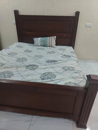 مرحبا للبيع غرفة نوم مكونة من (جرباية نفرين مع كنتور) خشب صاج طبيعي ثق...