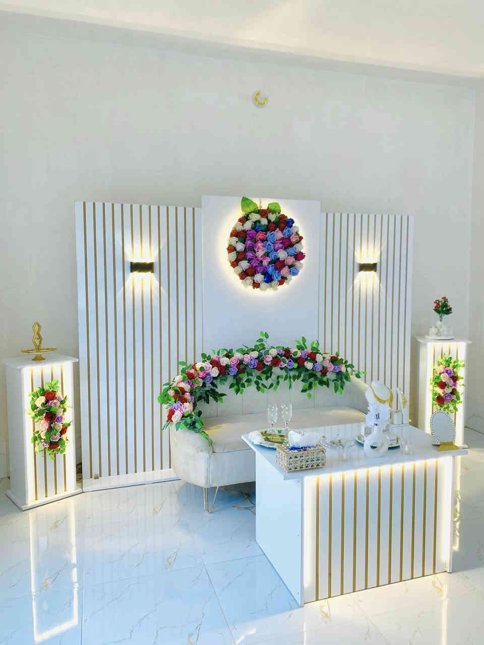 ✨💍 كوشات رهف 💍✨ لأجمل ليالي العمر خلي كوشتك غير 🤍
🎁 عرضنا المميز: كوشة فخمة + كيكة طابقين هدية حسب طلبك 🎂

💰 السعر فقط: 100,000 دينار

📞 للحجز والاستفسار: [***********] 📍 [الشرقاط - بعاجه ]

✨ احجزي الآن وخلي فرحتج تكمل بأناقة ✨
