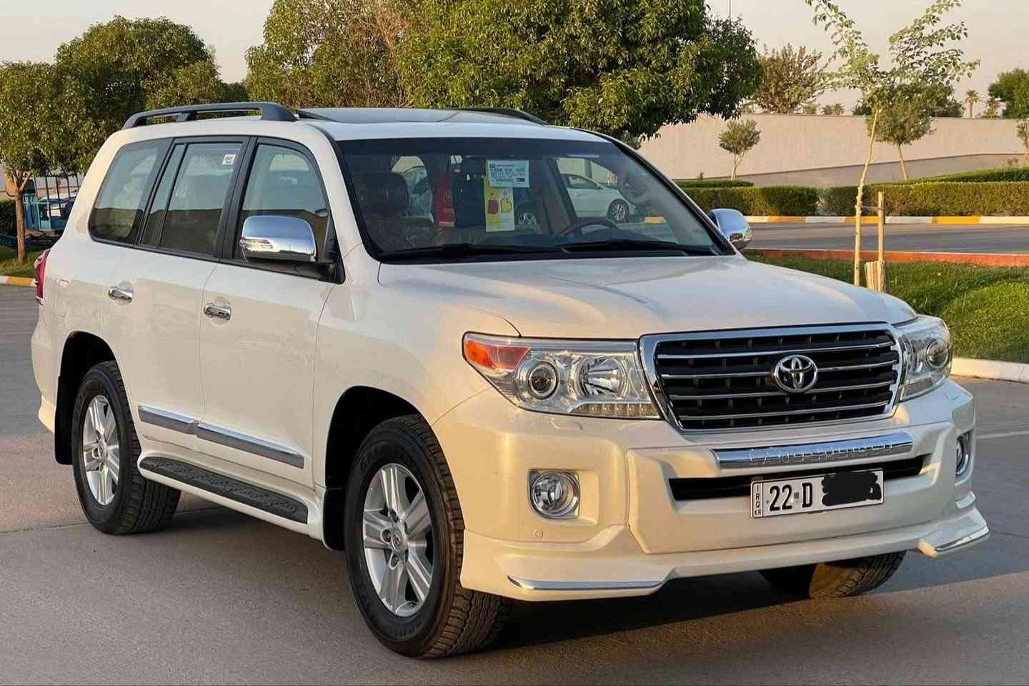 تۆیۆتا لاندکرۆزەر 2013 مەکیەنەی V6
95 هەزار کیلۆمەتر حەقیقی ڕۆیشتووە
فول مواسەفاتی شەریکەی ساز
بەس کوشن جلدی نییە
لۆک لۆکە
دەعامی بۆ دەعامی بەشەرت
بە ناوی خۆمەوەیە

سـعـر : لە کۆمێنت داوابکە ڕاستەوخۆ بۆت دێت 📥 

گێڕ و مەکینە و هەموو گیانی بەشەرت
هیچ کێشەیەکی تێدا نییە 

ژمارەی خاوەنەکەی 

***********
