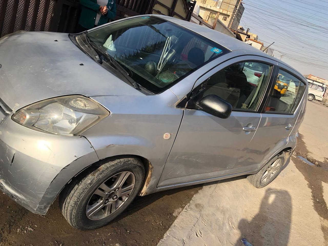 سياره للبيع
نوع داهستو ياباني
موديل ٢٠٠٦ رصاصي
بيه ضربه بسيطه  بالباب الامامي
ويراد تبديل دجه كير بس هي تمشي عادي
كير اوتوماتيك
تبريد ثلج وتدفه شغالات
سعره 59ورقه
عنواني الشعب اي ستفسار ع الخاص وتدللون


**إذا كنت صاحب هذا الإعلان وتريد حذفه لأي سبب، رجاءا أرسل رسالة إلى الدعم الفني**