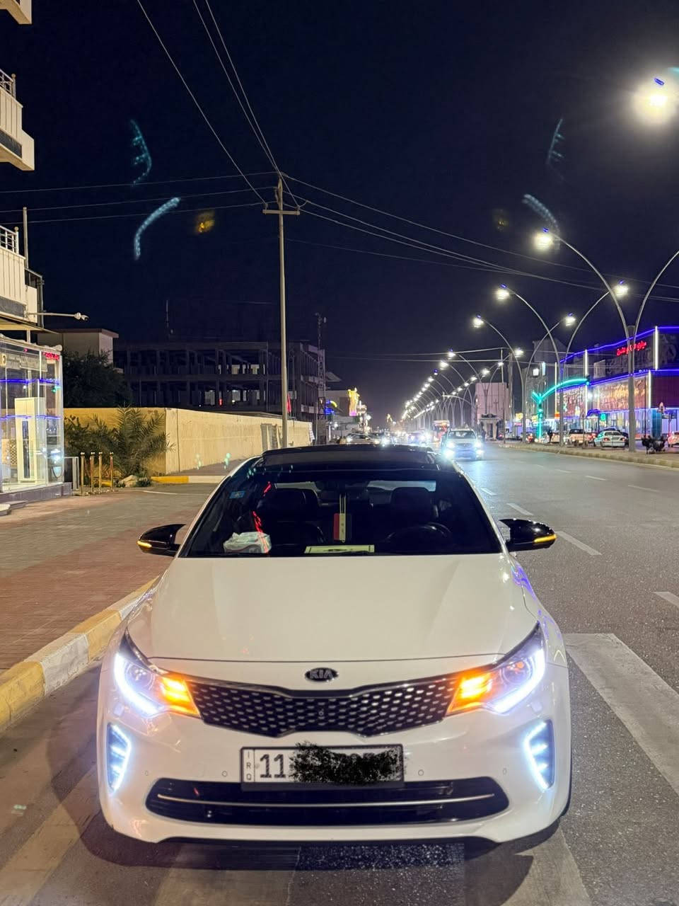 للبيع كيا اوبتما 2016
خليجي فول مواصفات 1/1 
جيتي لاين اعلى فئه بل اوبتما 
سياره جديده اخت زيرو على وضع شركه 
ماشيه 52 الف حقيقي 
كفاله عامه سياره 
فول 1/1 معروفه مواصفات 
مكيه 2400 gdi
سياره فول بنرامه بصمه بردات خلفيه 
5كامرات تدفئه تبريد كشنات تدفئه ستيرن
سياره مال جناي الف مذب عليها منضومه زينون ب 300$ 
سياره مصروف عليها 
رقم بغداد دولي باسمي 
السعر 165 وقابل للتفاض 
عنواني انبار 
***********
