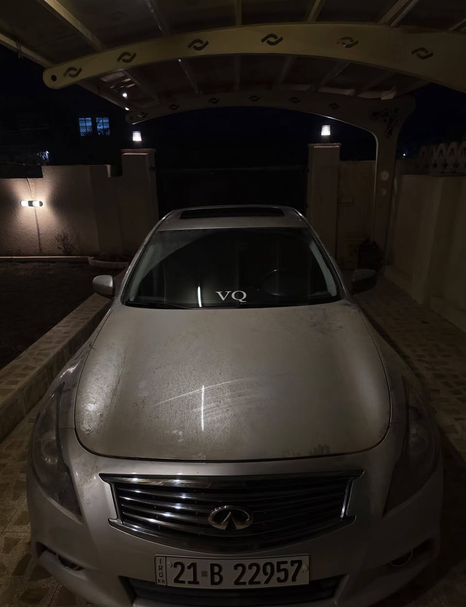 انفينيتي g37S اصل اس السياره تو ويل ماشيه ٦٤ الف كيلو متر بدون غرق وبدون حادث فقط مكانين بارد  صدر امامي خلفي شرط١٠٠% كير مكينه شرط١٠٠% غرفة السياره ١٠٠% كهربائيات كامل مكمل بدون اي نقص هزه وفحص جديد سياره باسمي تحويل ثاني يوم السعر (125)***********
