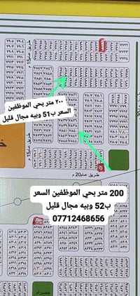 قطعتين • حي الموظفين • ٢٠٠م
