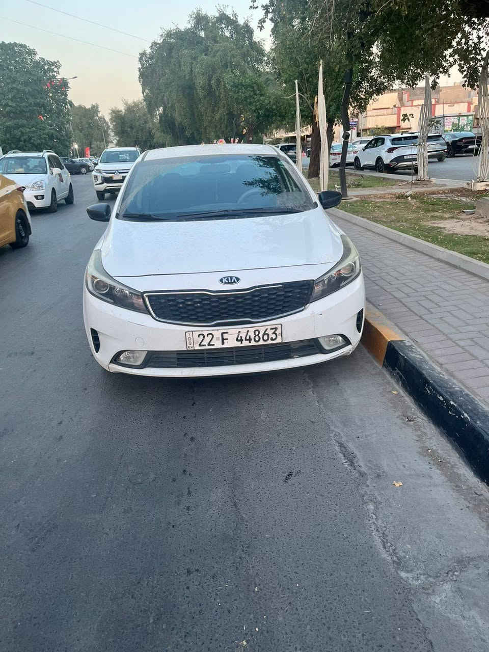 السلام عليكم
كيا سيراتو موديل ٢٠١٨ السيارة جديده بدون صبغ فقط بارد 
تخم تاير جديد
منظومه تبريد جديد قبل شهر 
راديتر جديد 
باتري نوزلات بلكات كله جديد قبل شهر شادهن الله شاهد 
السيارة ما تذب عليه كلشي رقم اربيل باسمي 
السعر ١٢٨  وبيهه مجال 
***********
مكان السيارة بغداد الغزاليه
