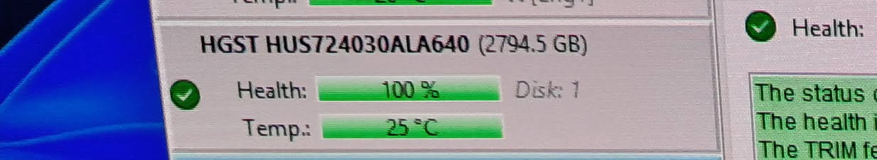 ادمن ♡
السلام عليكم
هارد hdd 3.5 3000gb
3 تيرا بايت . مستخدم فقط 13 يوم . نسبه الهيلث 100% 
السعر المطلوب 99 الف 
HGST شركة 
افضل من الموديلات التجاريه الي تنباع ب 200 و 300 الف


**إذا كنت صاحب هذا الإعلان وتريد حذفه لأي سبب، رجاءا أرسل رسالة إلى الدعم الفني**