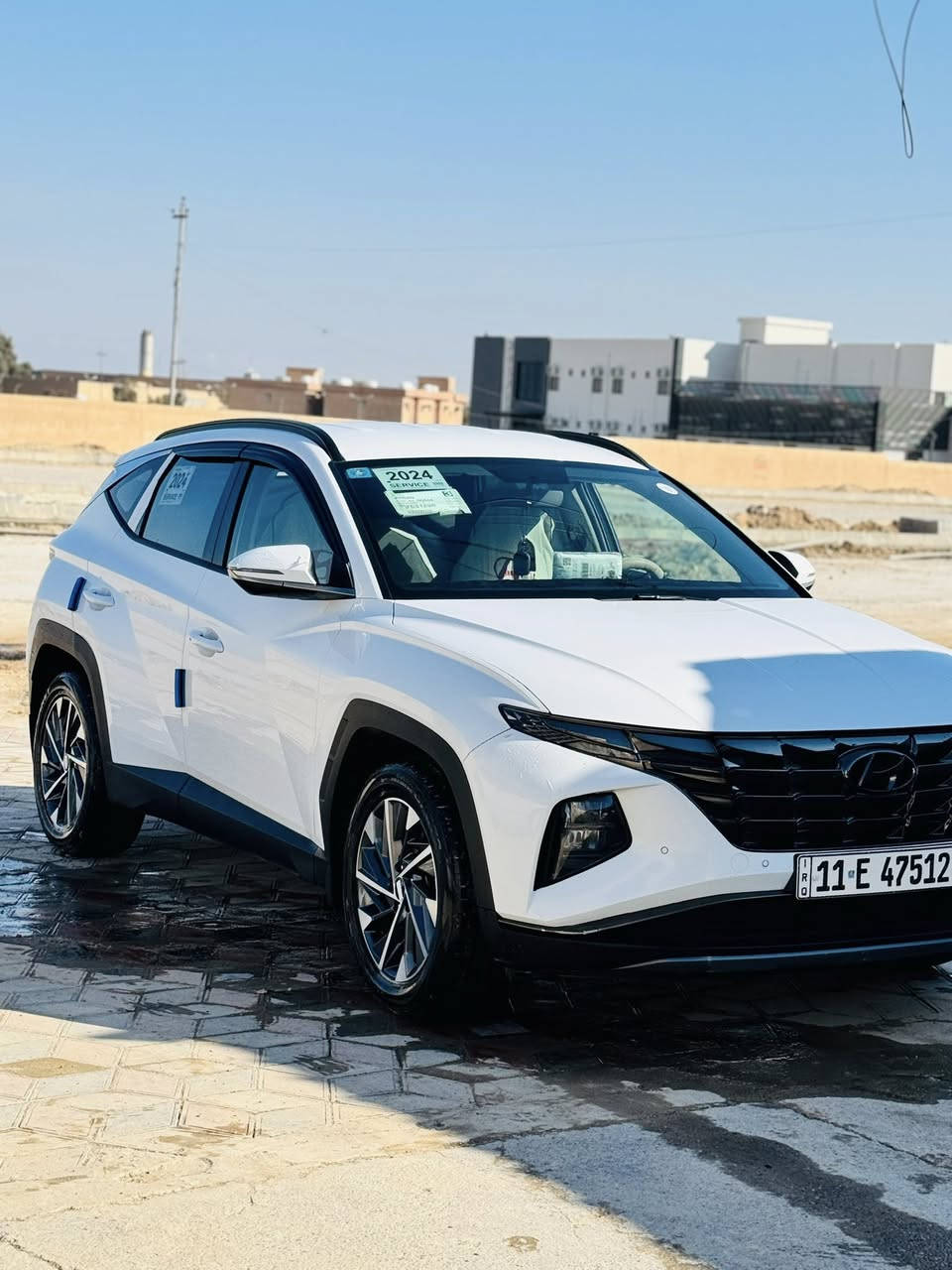 سلام عليكم شباب :!توسان موديل 2024خليجي فول عدا البانورما مكفولة كفالة عامة على وضع الشركة ماشية 33الف باسمي تحويل مباشر رقم انكليزي جديد سيارة جديدة بمعنى الكلمة السعر المطلوب 215وبيها مجال قليل جدا 
السيارة مال جنية خير من الله 
الاتصال ***********
مكان السيارة بغداد او تكريت
