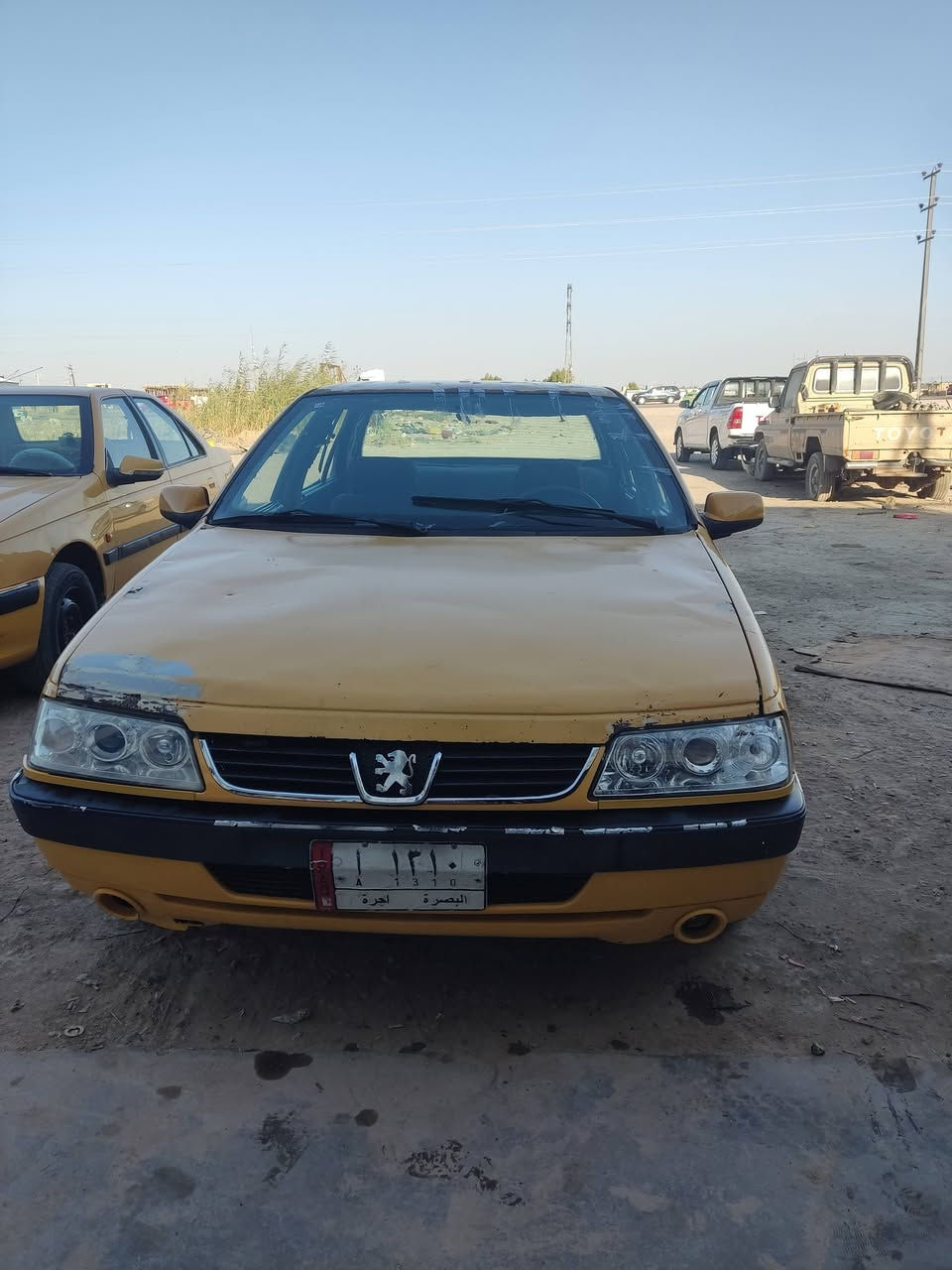 السلام عليكم بيجو 405مديل 2011 امصفره امداور ثاني يوم السياره عوزها بس صبغ بيها تلكيط اخياسات السعر 25اوبيها مجال الاتصال ***********
