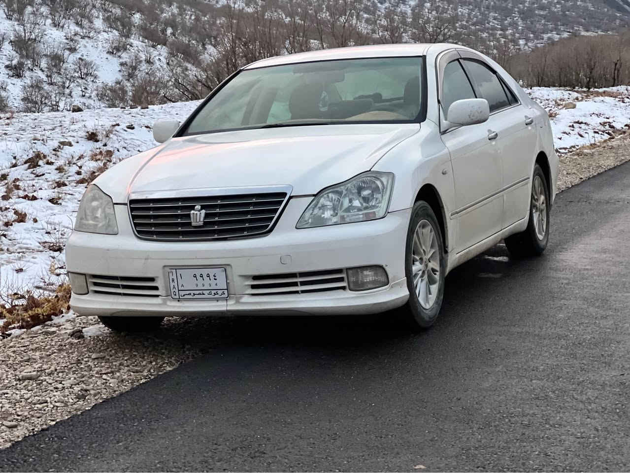 شاهینە ٢٠٠٥
بڕاوە 
١٨٠ گێڕ و مەکینە بچووک (کەم بەنزین خۆر)
ناوو زەرد
گێڕ مەکینە ئەکسل تەقە و ڕەقە بە شەرتی ترای
0776 950 69 70 دار بنديهكان, السليمانية
