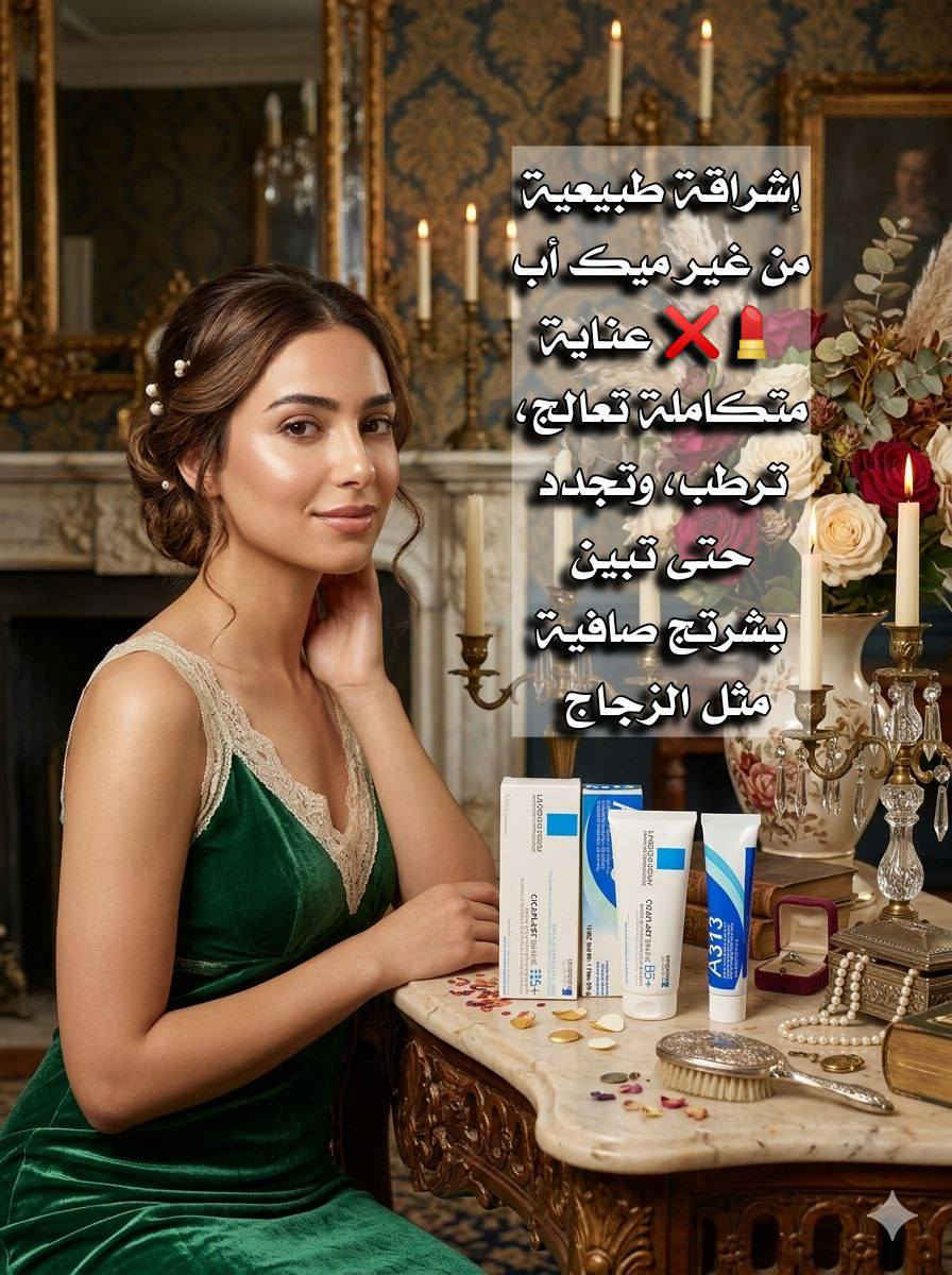 ✨ عرض العناية المتكاملة لبشرة زجاجية ومشرقة ✨

1️⃣ سيكابلاست بوم B5+
بلسم مهدئ ومرمم قوي
2️⃣ كريم A313 (ريتينول)
كريم غني بمشتق فيتامين A

💙 شنو نتيجة هالعرض؟
ترطيب عميق + إصلاح الحاجز الواقي + تجديد مستمر = بشرة زجاجية، ناعمة وتعكس الضوء من غير مكياج ✨
#الاصلي_100 
#ستوريات +#بوست


**إذا كنت صاحب هذا الإعلان وتريد حذفه لأي سبب، رجاءا أرسل رسالة إلى الدعم الفني**