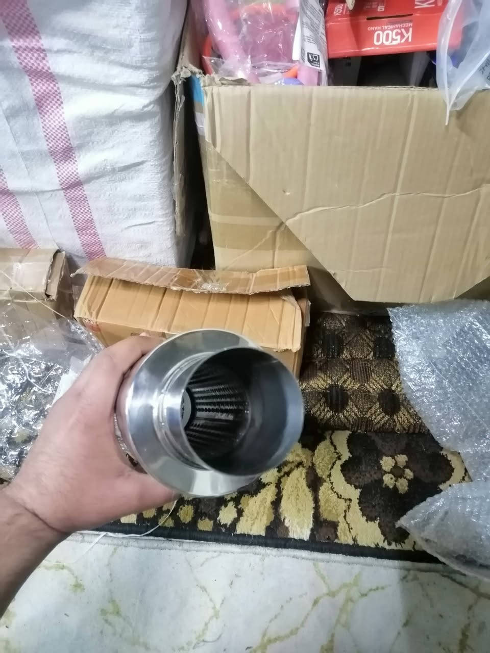 سلام عليكم 
صالنصه بهل شكل
فلترهه هم بيهه السعر
٣٥ مع توصيل


**إذا كنت صاحب هذا الإعلان وتريد حذفه لأي سبب، رجاءا أرسل رسالة إلى الدعم الفني**