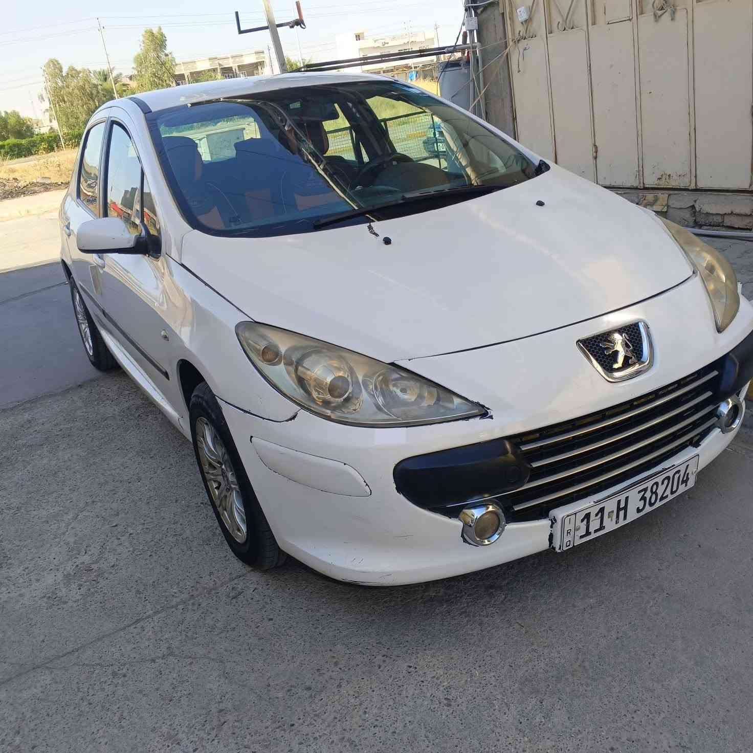 بيجو ٣٠٧موديل ٢٠٠٦ سياره جاهزه محرك وكير وحداديه تبريد رقم بغداد سنويه جديده مشروع وطني مكانه بكركوك *********** سعر ٥٠ورقه بيه مجال بسيط
