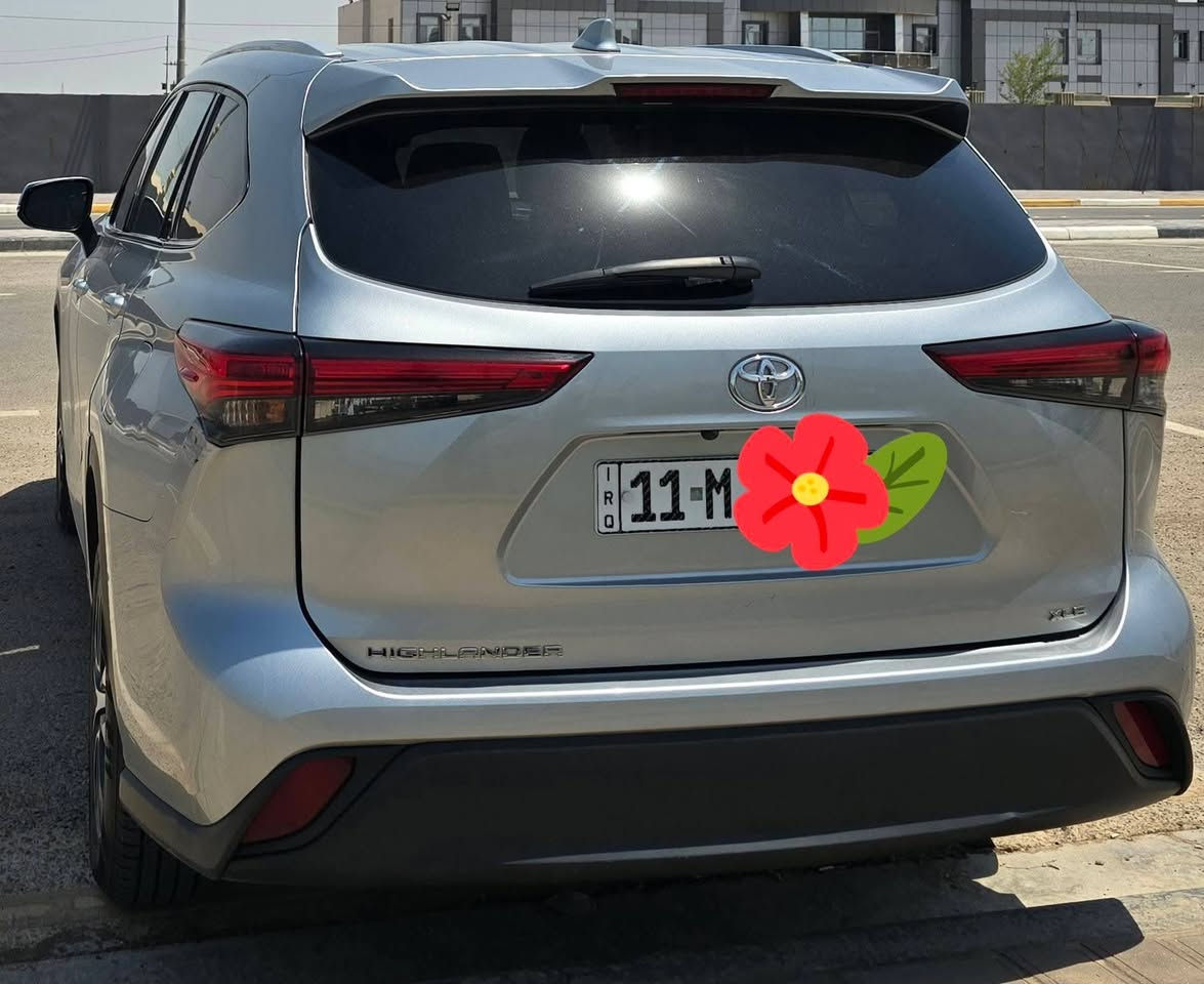 سلام عليكم 🌟
للبيع
Toyota Highlander XLE 2022
محرك V6 سعة 3500 

• 7 راكب VIP منفصل
• سلايت
• كشنات جلد مع تدفئة
• 3 وضعيات قيادة
• نقطة عمياء
• حساسات
• شاشة كبيرة
• زنون + كشافات ضباب
• Auto Hold + سايد بريك كهربائي
• 3 قطع تبريد
• تحكم ستيرن جهتين
• تحديد مسار
• رادار 

السيارة كاملة من كل النواحي ونظيفة جداً 
رقم بغداد بأسمي – تحويل مباشر 

الحادث:جاملغ ايمن و بنيد من امريكا فقط رش الباب الايمن 

📍 الموقع: كربلاء المقدسة 

📞 ***********
