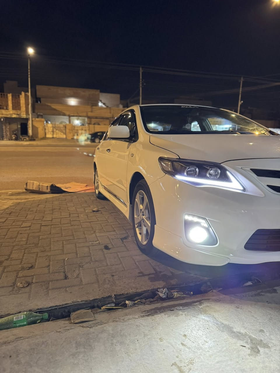 كورلا للبيع   13sفول مواصفات جاهزه مابيه اي نقص سياره خير من الله حساسات فتحه لايت زنون عالي ناصي سياره جلدبردات كفاله عامه عدا جاملغ مرشوش بدون اي دواخل عندي صوره قبل لاصبغه سياره رقم سليمانيه بسمي تحويل ثاني يوم  سعر 150 بيه مجال لاستفسار لاتصال /***********
