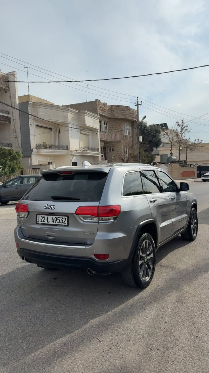 جيب گراند شيروكي موديل ٢٠١٨ سيارة  وكالة شركة هارلم ظمان ٦٥ الف ماشية مكان اربيل فول مواصفات مابي صبغ مابي تعديل***********
