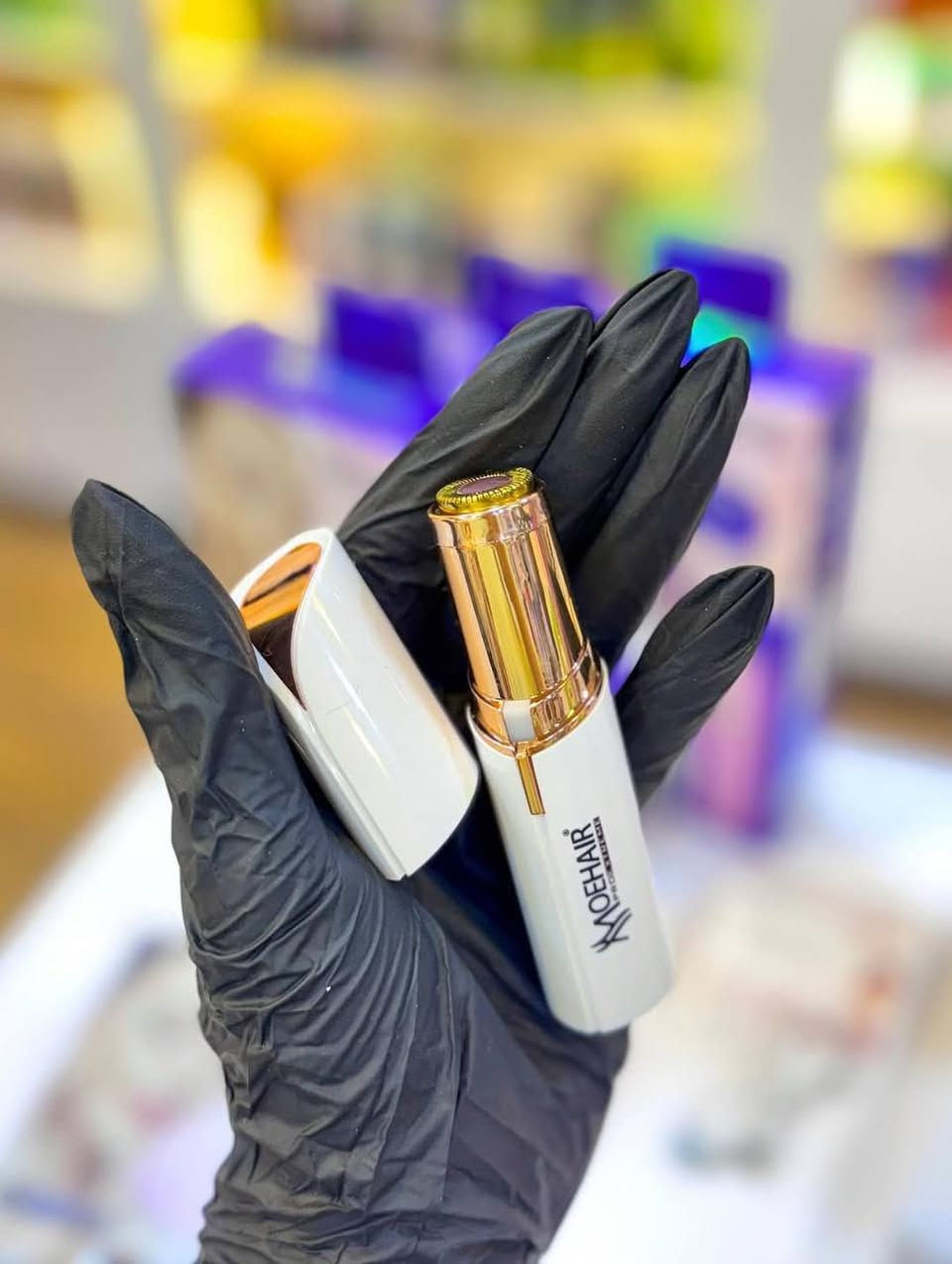 جهاز إزالة الشعر النسائية 2×1 من MOEHAIR 

🔸 موديل: MO-9071
🔸 النوع: 2 في 1 – لحواجب + مناطق الوجه
🔸 مزودة بضوء للرؤية الدقيقة أثناء


**إذا كنت صاحب هذا الإعلان وتريد حذفه لأي سبب، رجاءا أرسل رسالة إلى الدعم الفني**