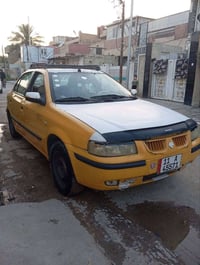 سياره سمند 2011 تحويل بااسمي والهيئة مصفره.. رقم انكليزي وسنويه جديده ...