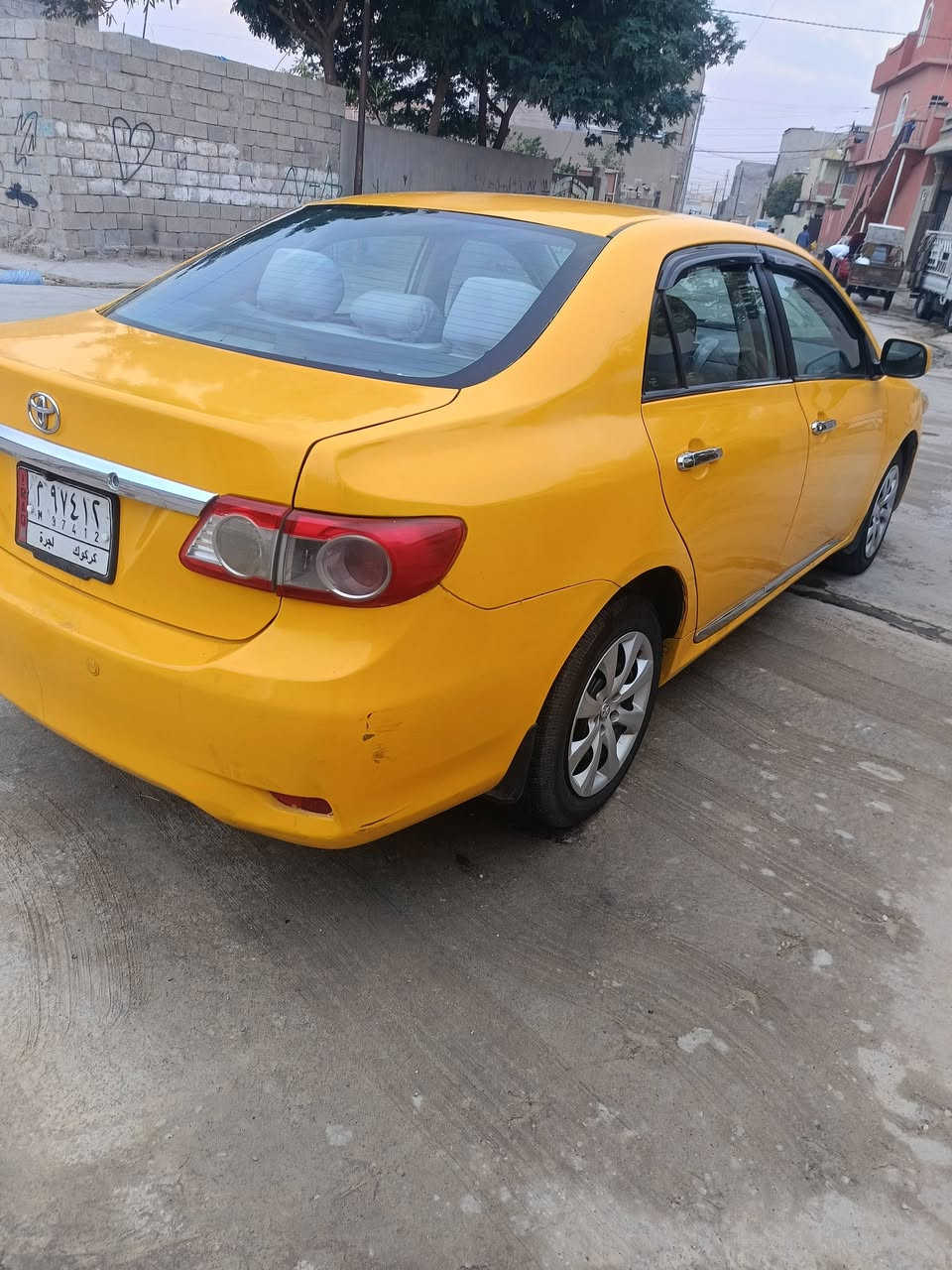 كورلا رقم كركوك مشروع وطني لحد 27 موديل 13 كير مكينه شرط تبيدل قطعتين بي دواخل بصيطه ضربته جاملق خلفي معدل بطاقه بنزين  سعر 117 رقم الهاتف ***********
