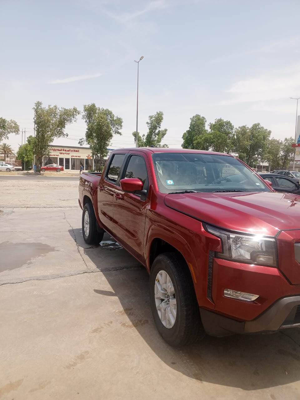 السلام عليكم…(السعر 250$ ) 🔴 نيسان فرونتير  موديل 2022 ضرر قطعه وحده فقط جاملغ الايسر محرك v6   رقم بغداد تحويل مباشر سيارة نظيفه ماشيه 59 
مواصفات بصمه +رادر +تحكم 
العنوان واسط العزيزيه/ ‭ ‭0 781 095 9257‬ الصويرة, واسط

