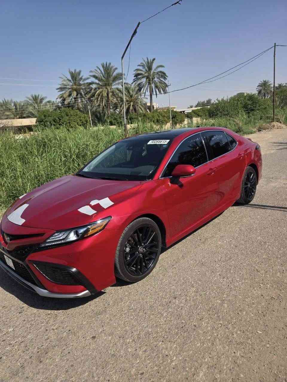 السلام عليكم 
تيوتا كامري 
دخول جديد 
موديل 2024 
 كتاب شهداء تحويل وكالة عامة بسم المشتري 
بنوراما  
حادثة جداً بسيط 
ستة سلندر 

 فة XSE 
3مودات قيادة  
اتو هلولد 
دادشو 

360درجة كامرة 
شاشة كبيرة 
فووول موصفاااات 

مكاني ديالى بعقوبة


**إذا كنت صاحب هذا الإعلان وتريد حذفه لأي سبب، رجاءا أرسل رسالة إلى الدعم الفني**