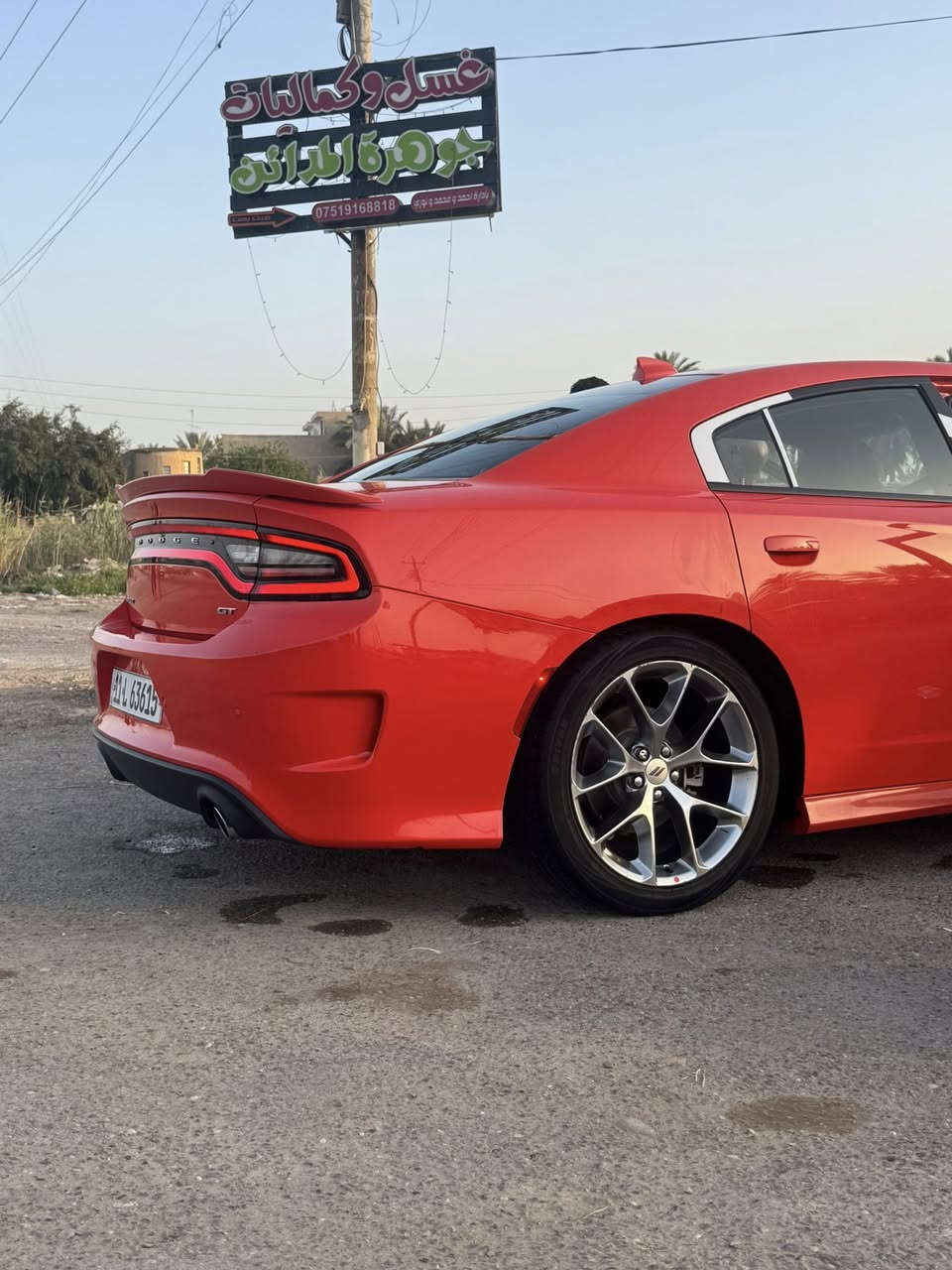 بسم الله                 سعر 240وبيهه مجال بصيط كلش
دوج جارجر جي تي
‏DODGE CHARGER 
GT. 2022
اللون: مميز  (برتقالي)
عداد المسافات55 الف مايل قابل لزياده
حادث السيارةجاملغ وربع بنيد صبغ وخشم لغد تعديل وصبغ  فول مواصفات
المواصفات:
٦سلندر محرك(٣٦٠٠)
كرسي كهرباء
كراسي سپورت(حضن)
شاشة_امامية_كبيرة_اصلية_لمس_حراري_(11 inch)_الجديدة_كليا
نظام_خرائط_(نظام ملاحة)_navigatio
نظام_مساعدة_بدء_التشغيل_على_المرتفعات
نظام_التحكم_بالاداء
نظام_قياس_قوة_المحرك
‏AUTO_START
نظام_التحكم_بالانطلاق
نظام_اعداد_نمط_القيادة
نظام_اعداد_النمط_الرياضي
نظام_اعداد_النمط_الافتراضي
مراة_هيتر 
كامرة خلفية اصلية
شاشة عرض الاعطال
تشغيل عن بعد
كروس سرعة
فول تحكم استيرن(جهتين امامي+جهتين خلفي)
دبل كير(عادي+أوتوماتيك)
ناقل حركة 8 نمر
نظام_SUPER_TRACK_PAK
نظام_سپورت_SPORT
نظام مانع انزلاق ABS
حساس خلفي
نظام تحكم بمستوى الانارة الداخلي
نظام تحكم بمستوى الضوء الداخلي
لايت عدسة
لد نهاري
بك لايت LED
ويل_20_ 
مدخل
‏CARPLAY  
‏المكان بغداد 
السعر 250وبيها مجال 
***********
