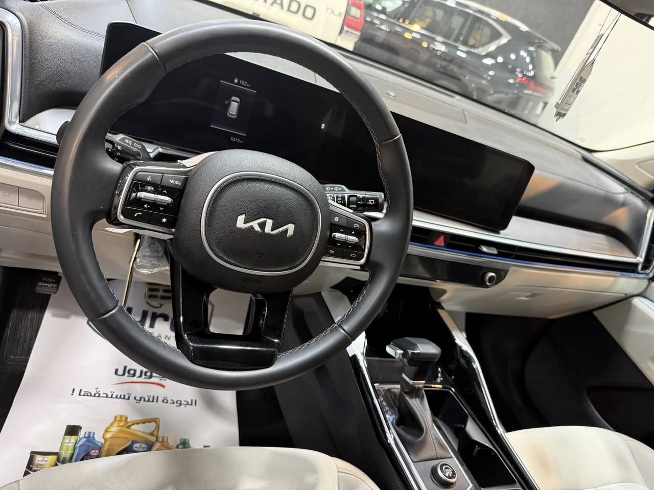 السلام عليكم ورحمة الله وبركاته
للبيع كيا سورنتو ضمان المجموعه الدولية 
موديل 2025
محرك 4 سلندر 
ويل حجم 20 
كرسي كهرباء 
عداد المسافة 5000 km 
رقم بغداد تحويل ثاني يوم 
كفالة عامة
مكان السياره بغداد الكاظمية

للاستفسار***********
