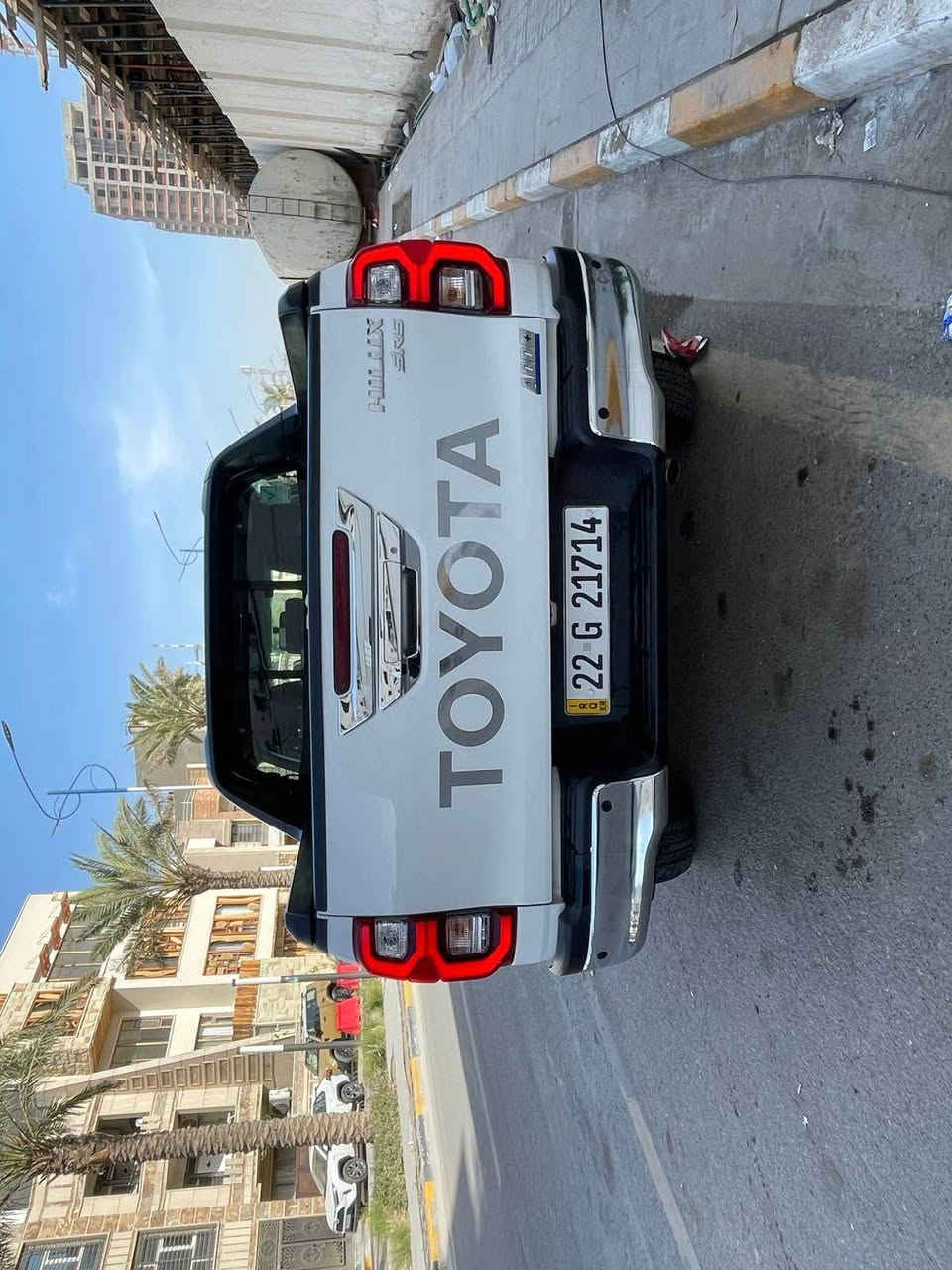 للبيع بيكب هايلوكس 6 سلندر شركه ساز TRDموديل ٢٠٢٤ رقم اربيل بسم الشركه تريد تحويل او وكاله مباشر والسياره مكفوله كفاله عامه من صبغ او بارد او فتح سعرها 38500او بيها شي بسيط مكانها بغداد اليرموك للستفسار  ***********
ملاحظه او مراوس بلندكروز شرط ساز من موديل 22  الى 25  رقم اربيل او مكفولة بغداد, العراق
