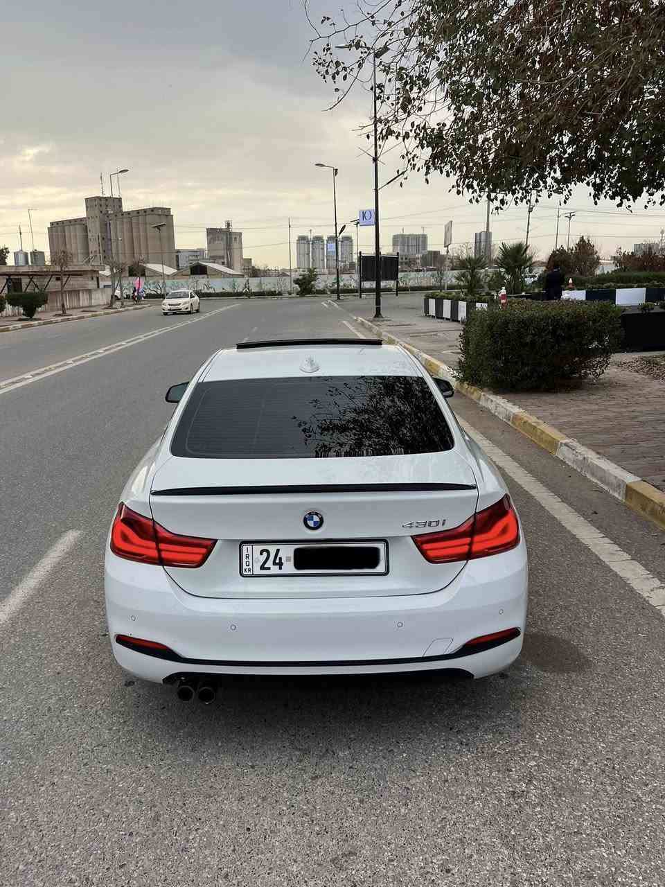 سلام عليكم
BMW 430i Grand coupe 2018
فول مواصفات 
ضرر سيارة باب سايق نص جاملغ خلفي 
بدون دواخل بدون ارباك 
كير محرك كفالة 
سيارة نضيف مابي نقص 
سعر ١٧٨ ورقة  مجال 
مكان اربيل 
رقم الهاتف ***********
واتساب موجود
