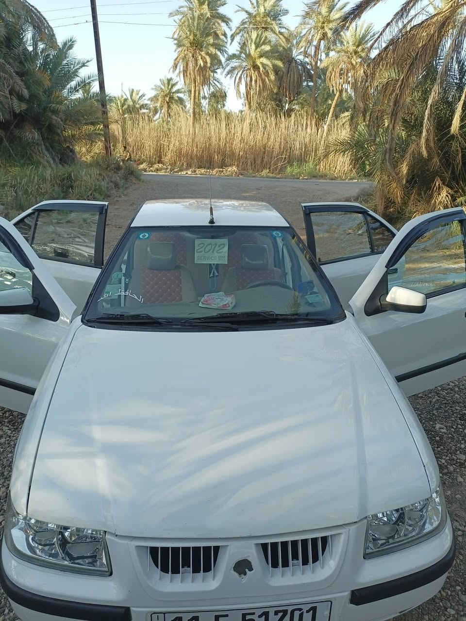 السلام عليكم سمند مديل 12 كفاله عامه من الصبغ والتبديل والضربه كير مكينه حداديه تبريد تدفئه كهربائيات مكفولات تخم تاير خطه جديد ستوني شاده  سياره جاهز ماعيزه كلشي واحله من الصوره  (السعر 53) وبيه مجال شراي بيك خير وتدلل  المكان الديوانيه قضاء الشاميه غير متواجد عل فيس رقمي (***********) (***********)
