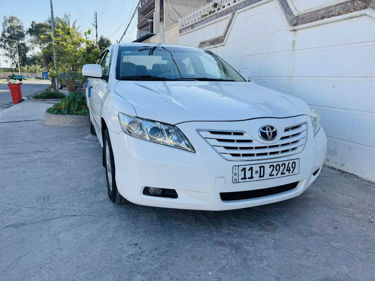 سياره كامري للبيع
موديل 2007
السعر 80 وبيها مجال 

محرك وكير كفاله 
صدر امامي خلفي جديد
سياره مال جناي رقم نكليزي بغداد 

ماعليه غرامه هزه جديده 

وشرط التحويل مباشر 

محرك 2400

وباقي التفاصيل خابر وتدلل

‭0781 129 2231‬

العنوان صلاح الدين / بلد
وسام
