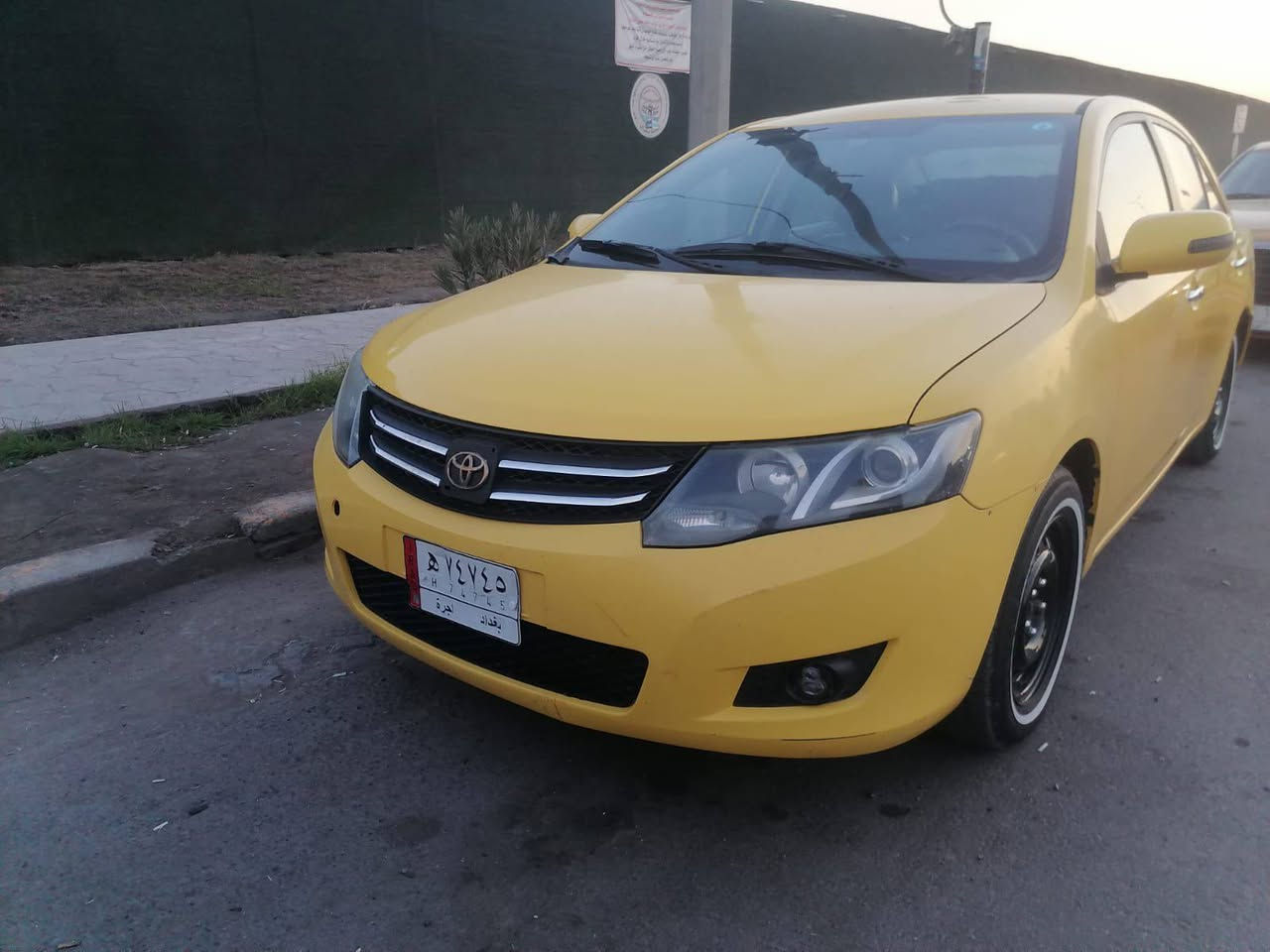 السلام عليكم سايبا اريو
موديل 18
رقم بغداد 
بأسمي سنويه 28
السياره كفاله عامه 
تخم تاير جديد 
تبريد 
حداديه 
مكينه كورلا
كير اوتو 
السياره جديده بمعنى الكلمه 
المكان مدينه الصدر 
السعر 59
رقم الهاتف ***********
