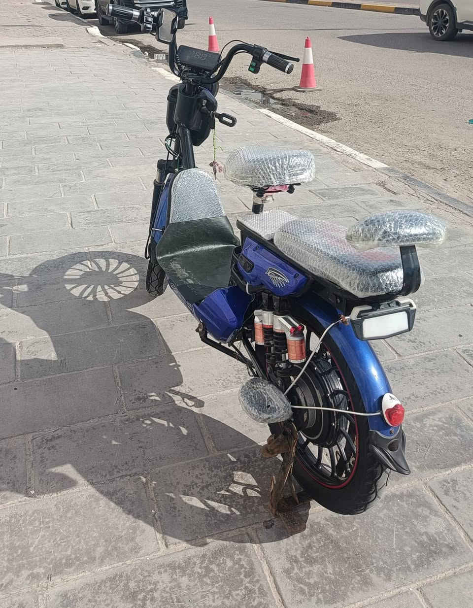 سلام عليكم دراجه للبيع
كلشي شغال بطاريات جديدة 16 
بلوتوث عداد شرعه سعر مناسب


**إذا كنت صاحب هذا الإعلان وتريد حذفه لأي سبب، رجاءا أرسل رسالة إلى الدعم الفني**