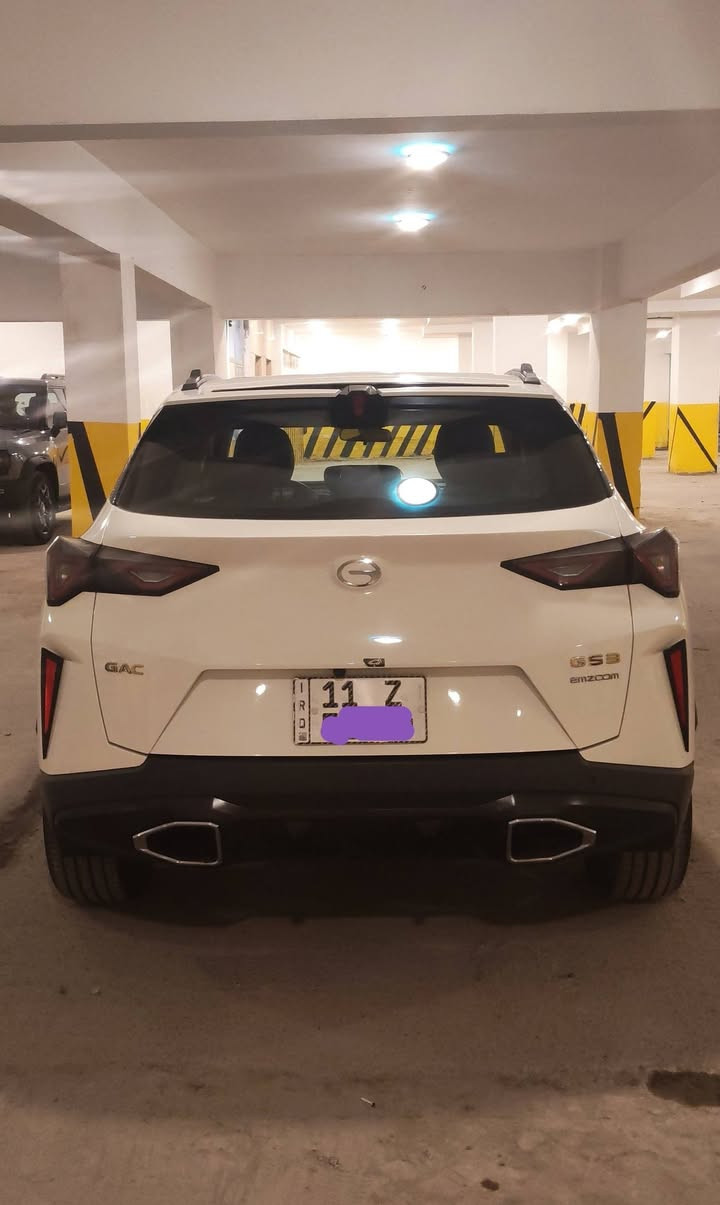 للبيع سيارة Gac GS3 Emzoom 2024 أبيض اللون
السيارة تحت ضمان الوكالة + مكفولة

ماشية 32000 km قابلة للزيادة

المواصفات
محرك 1.5 Turbo 
سلايدروف بانوراما 
مرآة جانبية شفط كهربائية + إشارات مري جانبية
كشنات جلد مكيفة وكهرباء فقط السائق 
التحكم على المنحدرات
كاميرات 360 َكاميرات امامية وخلفية وجانبية ايضا 
مستشعرات توقف + رادار
مثبت سرعة + نوافذ كهربائية
بصمة + تشغيل عن بعد 
نظام فرملة الطوارئ + 6 وسائد هوائية
مصابيح أمامية ليد + إنارة داخلية محيطية
تحذير مغادرة المسار + التحكم الألكتروني في الثبات + حساسات ضغط الإطارات 
وميزات اخرى

السعر 17000 $ وبيها مجال 
عراقي 26.000.000 عراقي بيها مجال

للاتصال 
***********
