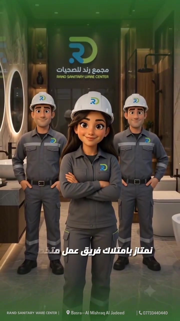 الفرق بين الشغل العادي والشغل الاحترافي.. تشوفه بعينك مع مجمع رند للصحيّات! ✨
​إذا تدوّر على الجودة، الالتزام بالمواعيد، والاتقان بتركيب كافة أنواع القواطع والحمامات الزجاجية (المفتوحة والمغلقة)، كادرنا الفني المحترف جاهز يخدمك بكل مناطق البصرة 🛠️📦.
​🔹 شغل مضمون وأسعار مناسبة.
🔹 توفير جميع قطع الغيار الأصلية.
🔹 خدمات ما بعد البيع لضمان رضاكم.
​📍 العنوان: البصرة - المِشراق الجديد
📞 للاستفسار والحجز تواصلوا معنا عبر الرقم: ***********
​#مجمع_رند #صحيّات #البصرة #ديكورات_حمامات #زجاج_حمامات #تنفيذ_واجهات #أعمال_صحية #العراق #ديكور_داخلي #ريلز_انستغرام
