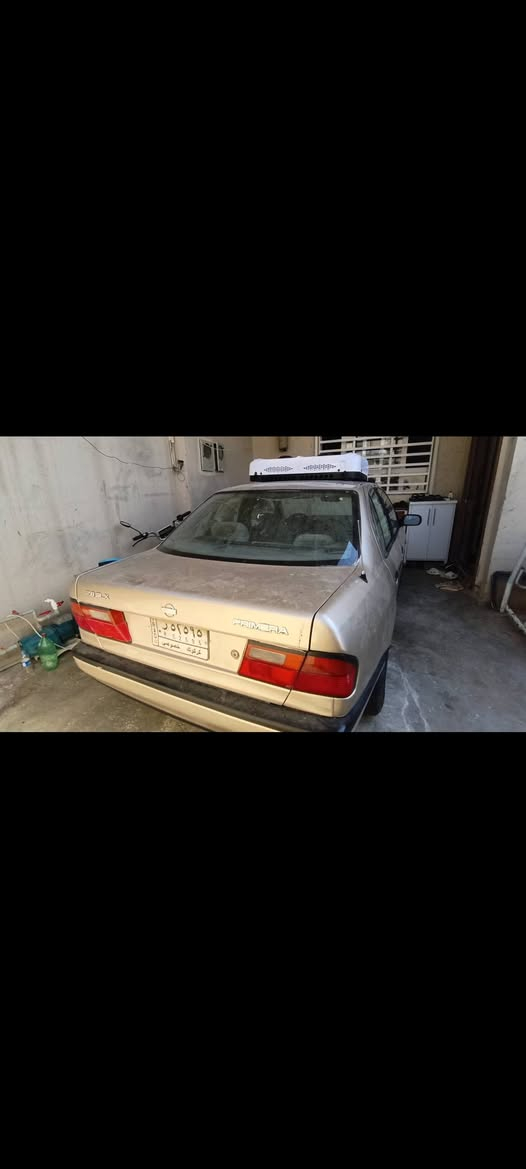 نيسان بريمرا موديل 1992 مكان كركوك سعر ٣٥  كير محرك بالشرط شرط التبريد  صبغ عام سنويه منتهي ب٢٣ محرك ٢٠ 
***********
