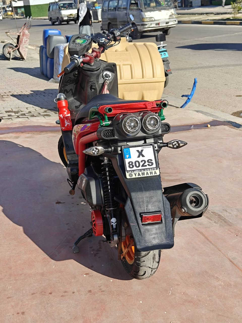 سلام عليكم دراجه للبيع مال رمبه دراجه تخبل صالهه 6 أشهر من نازله من رمبه كلب بيهه كدام عينك السعر مليون و 300 بيه مجال قليل كفاله عامه العنوان بغداد الحسينيه مال راشديه رقمي ‏‪0772 108 3538‬‏
