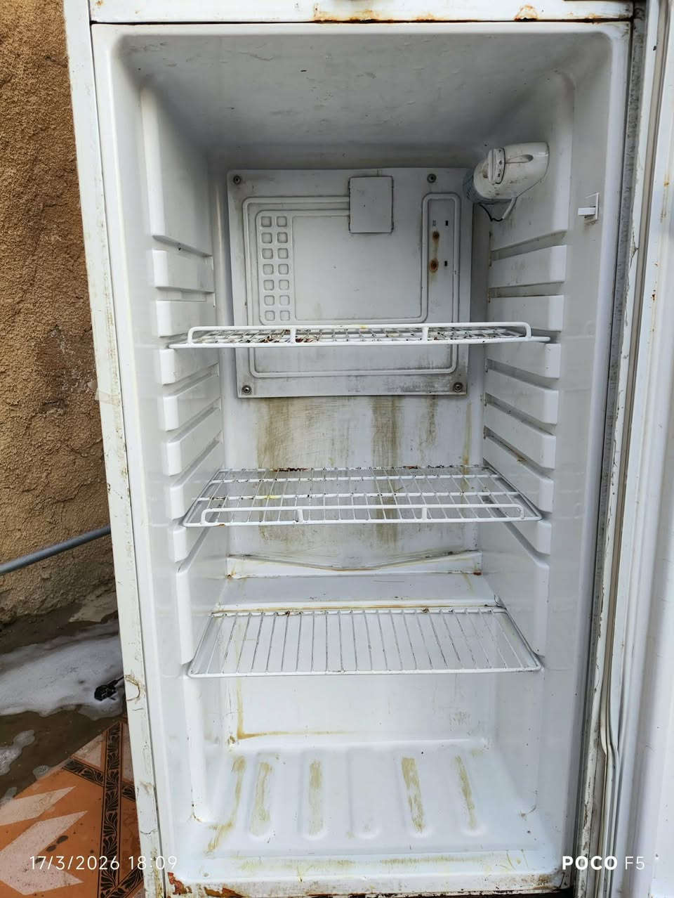 ثلاجه شغالة تبريد وفريز
تشتغل وطنية و مولدة
السعر 100 الف وبيه مجال بسيط...
مكان حلة شارع طهمازية . خلف مول اهل الخير الاول..


**إذا كنت صاحب هذا الإعلان وتريد حذفه لأي سبب، رجاءا أرسل رسالة إلى الدعم الفني**