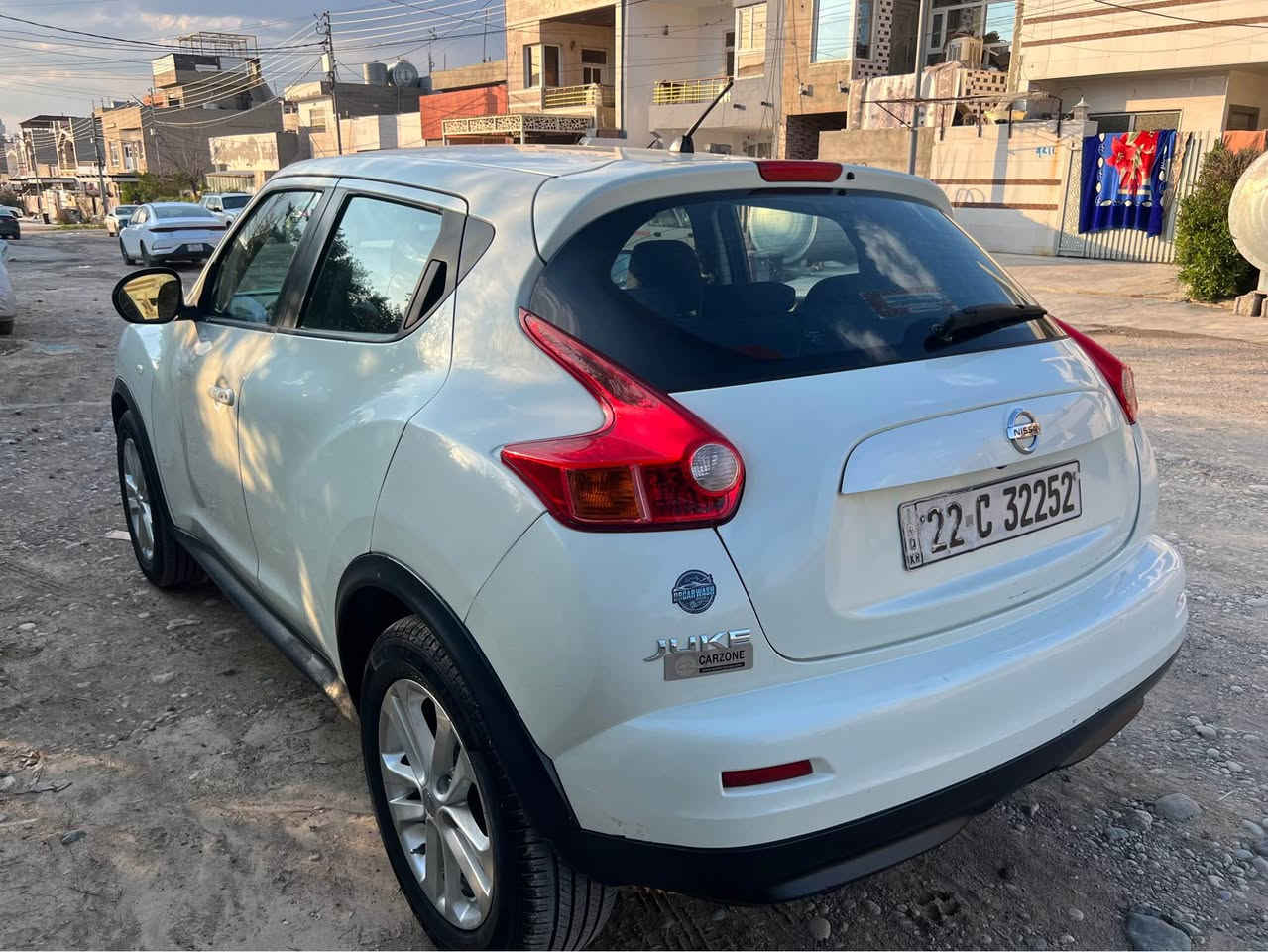 نيسان جوكي مؤديل 2012 خليجي فول مؤسه فاته سه ياره كه 3 پارچه ي بؤياخه جه مپئ بچوك پيشي هه يه شانسي نه گرتوه ،گيرو مه كينه ي به شه رت نه كراوه ته وه بئ تؤربؤيه  سه نه وي تا 29 تازه يه  /شوين هه ولير 
سعري 100 مه جال / *********** أربيل, العراق
