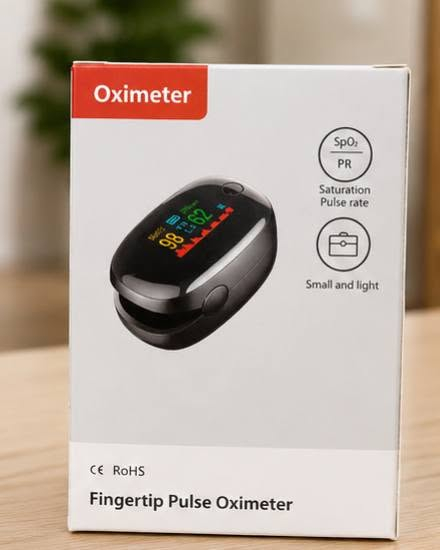 الاسم: جهاز قياس ضغط القلب ولاوكسجين
الوصف: جهاز قياس الأكسجين والنبض بالأصبع (Pulse Oximeter) راقب مستوى الأكسجين في الدم ومعدل نبضات القلب بسهولة ودقة من منزلك مع جهاز قياس الأكسجين بالأصبع. يتميز بتصميم صغير وخفيف وشاشة رقمية ملونة تعرض النتائج بشكل واضح وفوري. المميزات: ✅ قياس نسبة تشبع الأكسجين في الدم (SpO₂). ✅ قياس معدل نبضات القلب (PR). ✅ شاشة رقمية ملونة عالية الوضوح. ✅ قراءة سريعة خلال ثوانٍ. ✅ صغير الحجم وخفيف الوزن وسهل الحمل. ✅ مناسب للاستخدام المنزلي والرياضي والطبي. طريقة الاستخدام: ضع إصبعك داخل الجهاز. اضغط زر التشغيل. انتظر بضع ثوانٍ حتى تظهر النتائج على الشاشة. اقرأ نسبة الأكسجين ومعدل النبض مباشرة. مناسب لـ: كبار السن. الرياضيين. مرضى الجهاز التنفسي. الاستخدام اليومي لمتابعة المؤشرات الصحية. محتويات العبوة: جهاز قياس الأكسجين بالأصبع. دليل الاستخدام. الحجم: صغير ومحمول اللون: أسود الاستخدام: قياس الأكسجين والنبض بدقة وسرعة في أي وقت وأي 
مكان.

سعر 12 الف


**إذا كنت صاحب هذا الإعلان وتريد حذفه لأي سبب، رجاءا أرسل رسالة إلى الدعم الفني**