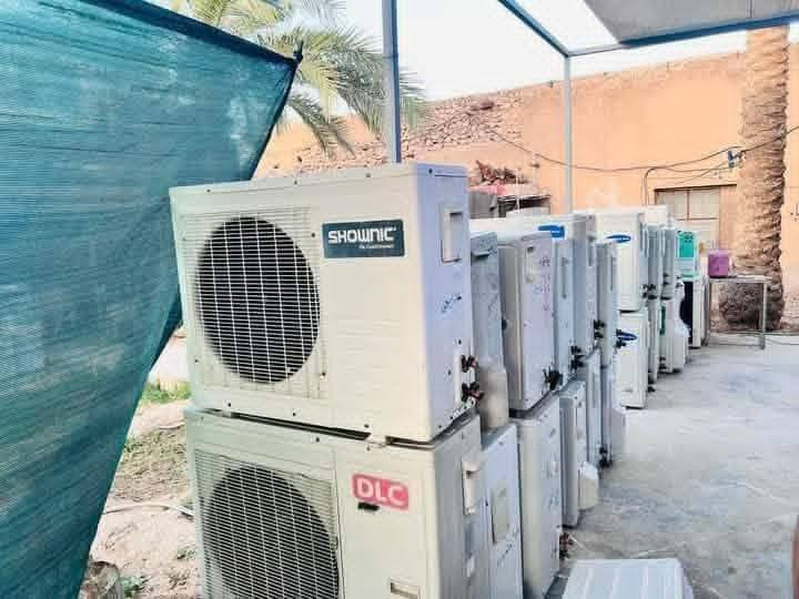 سلام عليكم نشتري جميع انواع مكيفات ول سبالت العطله ول عموديات  بسعر حلوه نجي نفتحه وناخذه بسعر حلو عليك بس مرسلت صفح او نتصال عله رقم ***********
