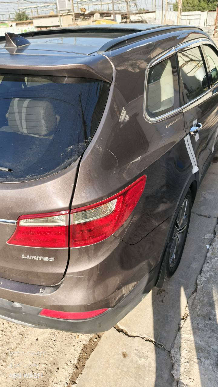 ‏سنتافي كراند  موديل ٢٠١٣  
‏مكينة ٦ سلندر ٣٣٠٠ 
‏فول مواصفات vip 
‏تبريد ٣ قطع 
‏تدفئه كشنات امامي خلفي 
‏كشنات كهربائيه 
‏بردات ابواب بلاد 
‏بانورما 
‏هواي مواصفات 
‏مكينة ما مفتوح بي برغي 
‏كير مبدل دهن وفلتر 
‏عليه إدامه كامله 
‏بيه بنيد وجاملغ  ٣ قطع دبل كود موجود سونار 
‏سياره باسمي  
‏ ١٥٥ وبيه مجال
‏مكاني بغداد  
‏‪***********‬ 
‏*********** وتساب فقط بغداد, العراق
