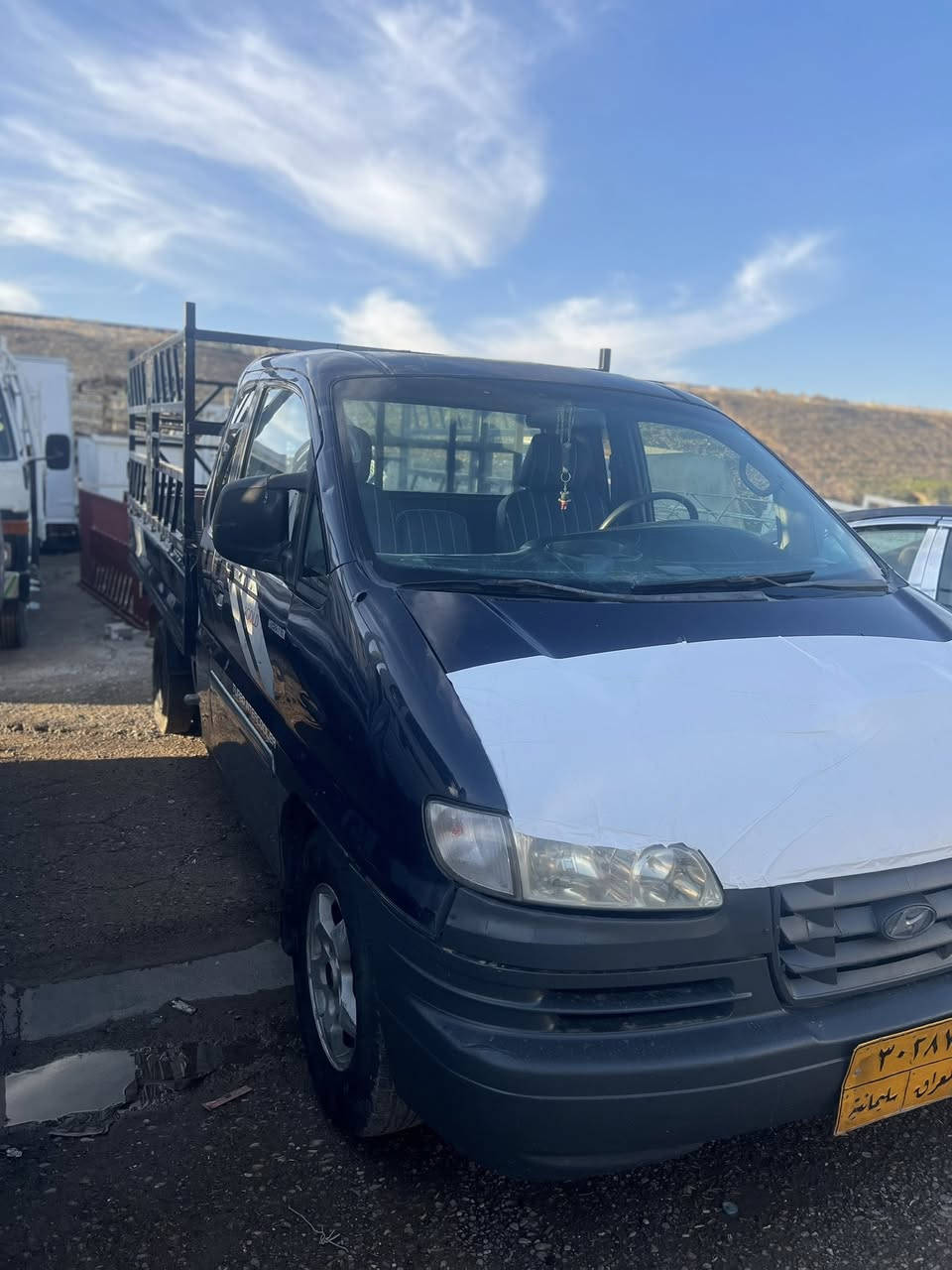 سلام عليكم بيكب فاره دبل قماره للبيع ***********
موديل 2000 بدون صبغ ضربه 
كير مكينه شرط جديد تسفيت عام لا صرف لا بخار سياره مشالله حيل حلو جاهز رقم أربيل 
العنوان كركوك رقم هاتف ***********
