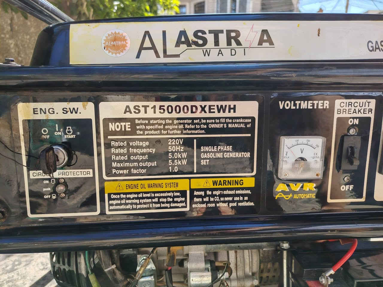 مولدة 5 kv تشغل 20 امبير استعمال قليل جدا نظيفة جدا رايديها  325 الف


**إذا كنت صاحب هذا الإعلان وتريد حذفه لأي سبب، رجاءا أرسل رسالة إلى الدعم الفني**