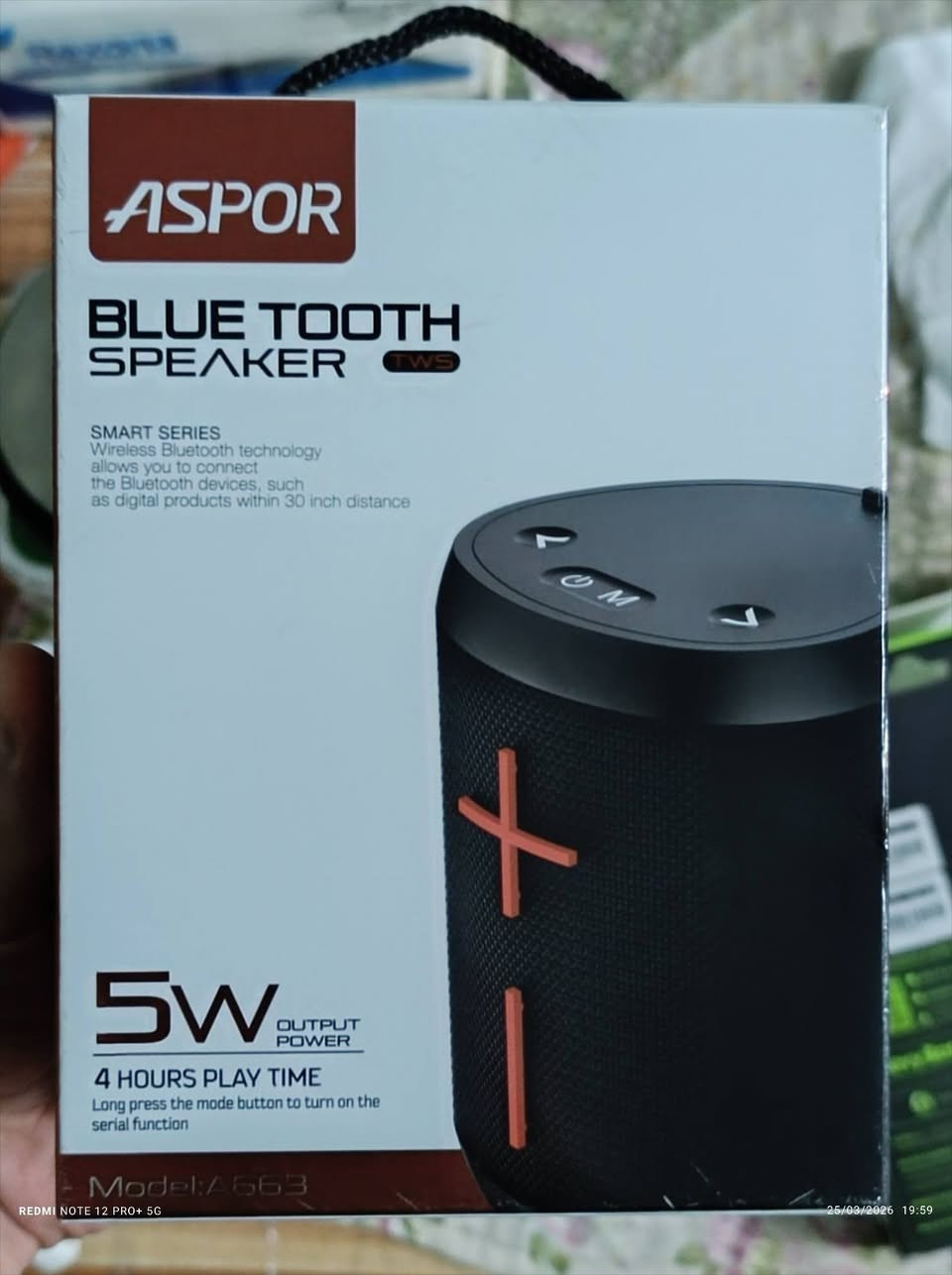 سبيكر ماركه اسبور صوت عالي جدا جديد  يوجد توصيل كافه المحافظات


**إذا كنت صاحب هذا الإعلان وتريد حذفه لأي سبب، رجاءا أرسل رسالة إلى الدعم الفني**