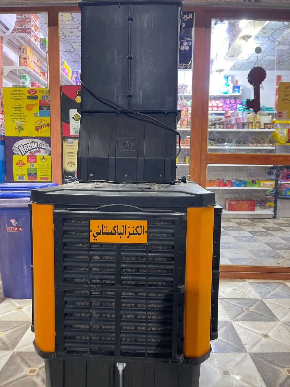 🔥 للبيع مبردة هواء (مكيف صحراوي) بحالة ممتازة 🔥
✅ جديدة جداً – استعمال أقل من أسبوعين فقط
✅ تبريد قوي ومناسبة للمحال التجارية والجلسات الخارجية
✅ تعمل بكفاءة عالية مع خاصية التحكم بالسرعة وتحريك الهواء (Swing)
✅ خزان ماء كبير وعجلات لسهولة النقل والحركة
✅ البيع لعدم الحاجة إليها

💰 السعر: 250,000 دينار فقط

📍 الموقع: اللطيفية – مدخل جامع الشاكرين

📞 للاستفسار والتواصل:
***********

⚡ فرصة ممتازة للحصول على مبردة شبه جديدة بسعر مناسب، والمعاينة خير دليل.
