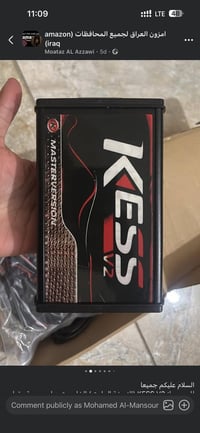 للبيع مبرمجة السيارات الشهيرة KESS V2 (الإصدار الذهبي) بحالة ممتازة وج...