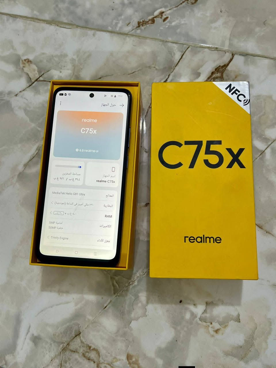 بيع او مراوس ريلمي c75x
ذاكره256


**إذا كنت صاحب هذا الإعلان وتريد حذفه لأي سبب، رجاءا أرسل رسالة إلى الدعم الفني**