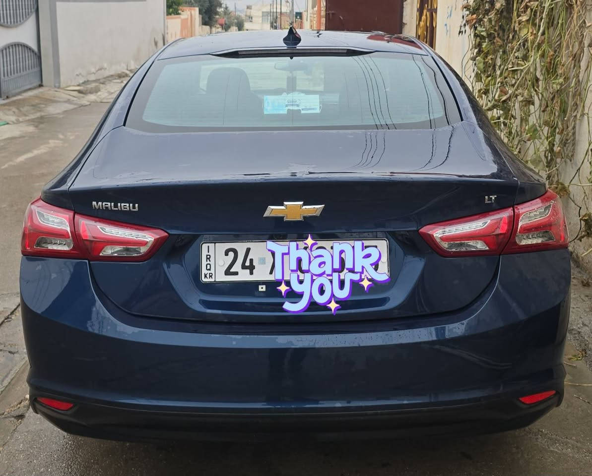 شوفروليت ماليبو فئة LT فول مواصفات موديل 2022
رقم دهوك شرط التحويل
ترقيم جديد هزة جديدة سنوية لغاية 2031
السيارة كلها ليبل واحد  
حادثها اقل من شبر وكما موضح في الصور
بدون دواخل فقط بيها (ايربكاك ستيرن وبردة) ومرجع سستم شرط

المواصفات 
___________________________________
🛑محرك 1500 تيربو شرط من كل النواحي وما مفتوح والسيارة ماشية (42.000 mi)
🛑 حجر بيئة شرط على وضع الشركة
🛑بصمة تشغيل + بصمة ابواب وصندوك
🛑 تشغيل عن بُعد
🛑 بانوراما (طكتين)
🛑 لد امامي + لد خلفي
🛑كشنات تدفئه + كهرباء ⚡️ 
🛑تبريد مناخين منفصل SYNC
🛑تبريد قطعتين امامي خلفي 
🛑شاشه كبيره تدعم 📲Android Auto/car play
🛑خرائط Gps📌
🛑كامره خلفيه دوارة 📷
🛑كروز مثبت سرعة
🛑 توقف ذاتي
🛑 اطفاء ذاتي
🛑 طخم تاير جديد
🛑شاشة ضبط واعطال بالدشبول(شرط اي عطل ما مؤشر)
🛑منافذ USP/ 12V /Tip C
🛑مانع انزلاق ⛔️
🛑حساس اطارات
🛑 هاند بريك بصمة
العنوان الموصل وبعشيقة
للاستفسار (اتصال +واتساب) على الارقام
***********/*********** موصل, نينوى
