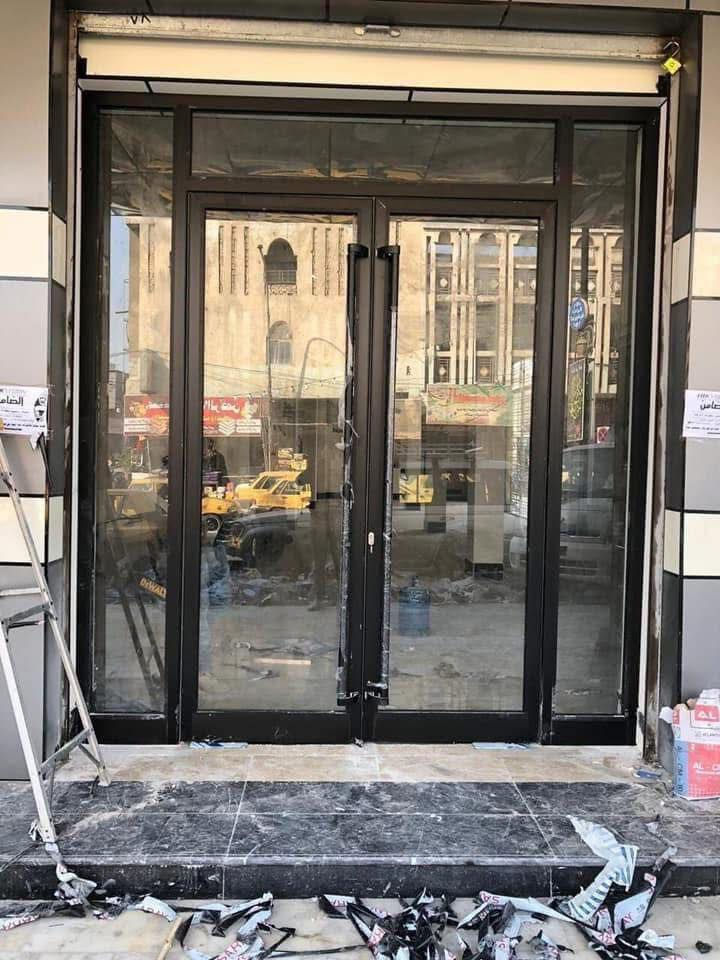 #المنيوم
السلام عليكم
نقدم لكم اعمالنا 

: عمل واجهات زجاج 10 ملم ( جام خانه ) للمحلات والمطاعم والبنايات 

: عمل قواطع جام داخليه وشاورات وقواطع زجاج مرمل ضبابي مسكرت

: عمل فاترينات زجاج وام دي اف سي ان سي

: عمل كافة الأبواب الكهربائيه الزجاجيه والألمنيوم 

:عمل واجهات ألمنيوم G60 مفصلي وأبواب سوينك بماطور الماني أو ايطالي بضمان ١٠ سنوات بأسعار تنافسيه

: عمل أبواب ستلستيل كهربائيه للمستشفيات(مداخل العمليات)

: عمل كافة المحجرات الألمنيوم و الزجاج 

  📞.   ***********
